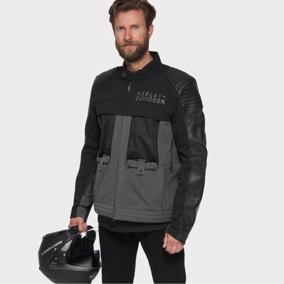 Harley-Davidson® Men's Sheridan Switchback Lite Mixed Media Jacket XL - Picture 6 of 6